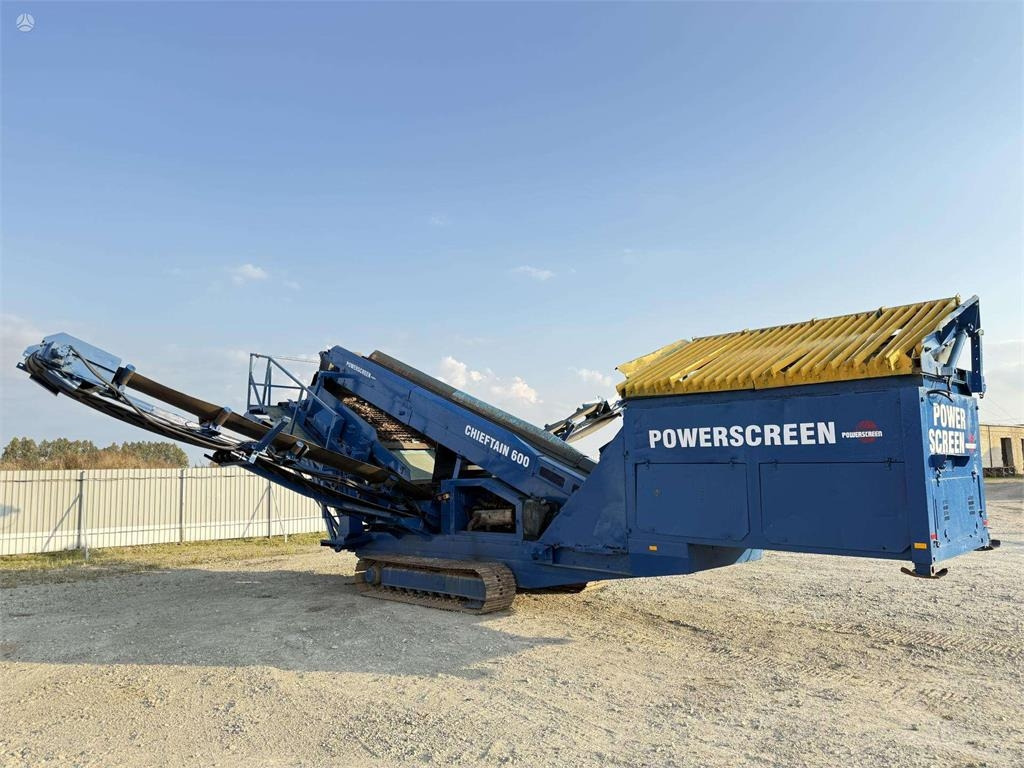 Powerscreen Chieftain 600 - Screener: picture 1 Powerscreen Chieftain 600 - Screener: picture 1