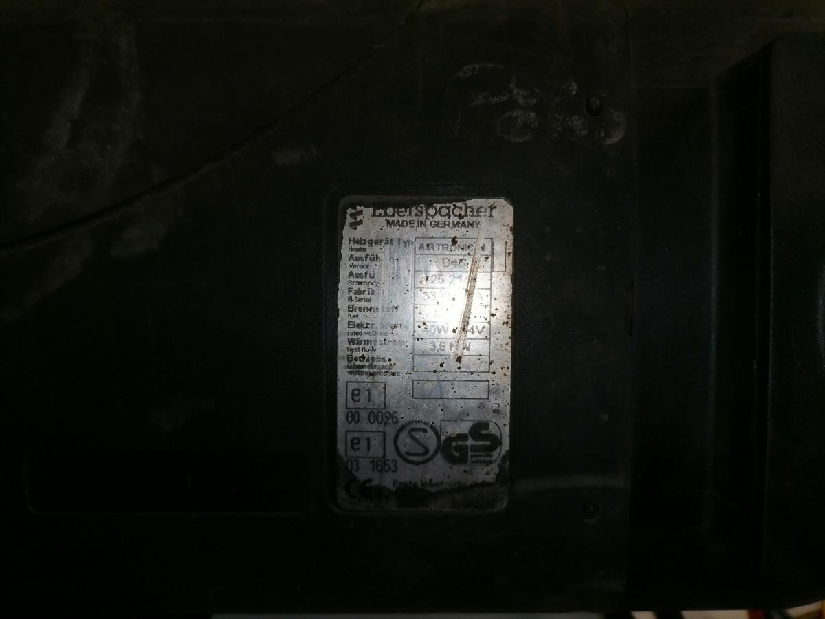 Scania Auxiliary heater Eberspächer - Heating/ Ventilation for Truck: picture 3 Scania Auxiliary heater Eberspächer - Heating/ Ventilation for Truck: picture 3