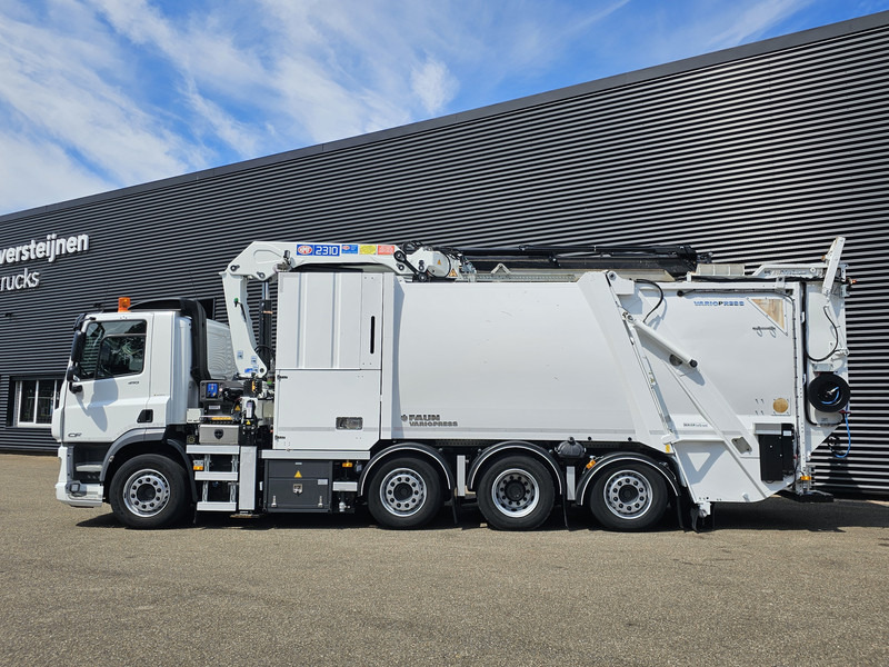 DAF CF 410 8X2/6 FAUN / BEKKER LAGRAM 16m3 / WAS INSTALLATIE - Garbage truck: picture 2 DAF CF 410 8X2/6 FAUN / BEKKER LAGRAM 16m3 / WAS INSTALLATIE - Garbage truck: picture 2