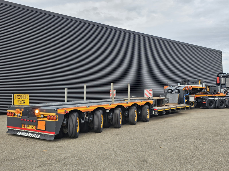 Faymonville STBZ-5VA + 3 AXLE JEEP DOLLY / EXTENDABLE / REMOVABLE NECK - Low loader semi-trailer: picture 2 Faymonville STBZ-5VA + 3 AXLE JEEP DOLLY / EXTENDABLE / REMOVABLE NECK - Low loader semi-trailer: picture 2