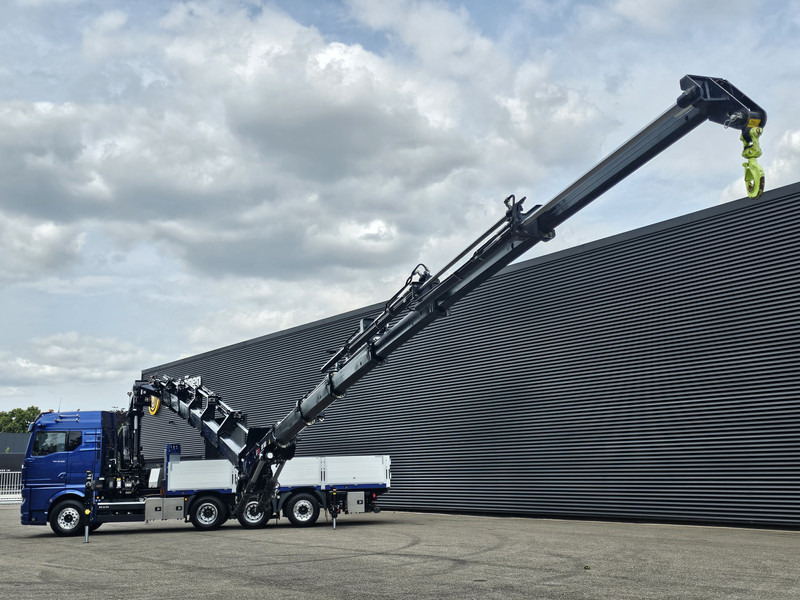 MAN TGX 35.580 / 8x4-4 / HIAB 50TM CRANE+ JIB - Dropside/ Flatbed truck, Crane truck: picture 3 MAN TGX 35.580 / 8x4-4 / HIAB 50TM CRANE+ JIB - Dropside/ Flatbed truck, Crane truck: picture 3