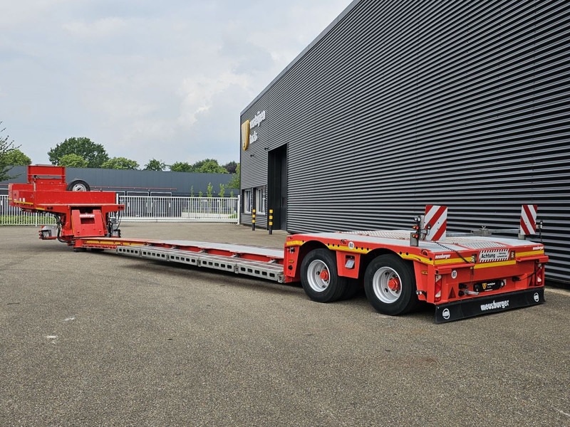MEUSBURGER MPG-2 / REMOVABLE NECK / EXTENDABLE / AGRI - Low loader semi-trailer: picture 3 MEUSBURGER MPG-2 / REMOVABLE NECK / EXTENDABLE / AGRI - Low loader semi-trailer: picture 3
