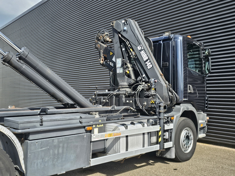 Hook lift truck, Crane truck Scania R114.340 6x2 / HIAB CRANE + 25T HOOKLIFT: picture 12 Hook lift truck, Crane truck Scania R114.340 6x2 / HIAB CRANE + 25T HOOKLIFT: picture 12