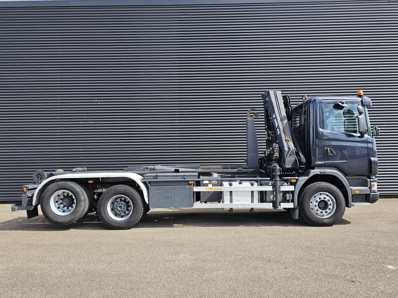 Hook lift truck, Crane truck Scania R114.340 6x2 / HIAB CRANE + 25T HOOKLIFT: picture 8 Hook lift truck, Crane truck Scania R114.340 6x2 / HIAB CRANE + 25T HOOKLIFT: picture 8