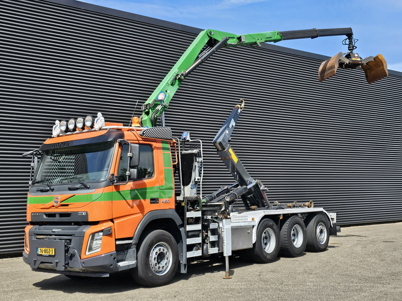 Volvo FMX 460 / 8x4-4 / HMF CRANE + HOOKLIFT / CONTAINER - Hook lift truck, Crane truck: picture 1 Volvo FMX 460 / 8x4-4 / HMF CRANE + HOOKLIFT / CONTAINER - Hook lift truck, Crane truck: picture 1
