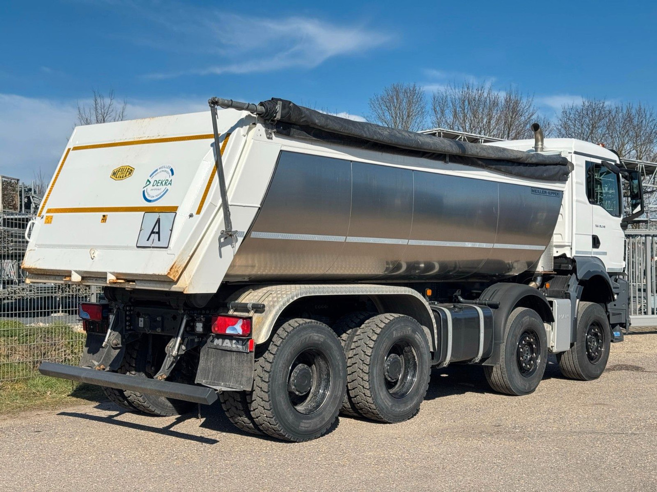 Lease a  MAN 35.510 TGS Meiller P430 Thermomulde Top Zustand! MAN 35.510 TGS Meiller P430 Thermomulde Top Zustand!: picture 7