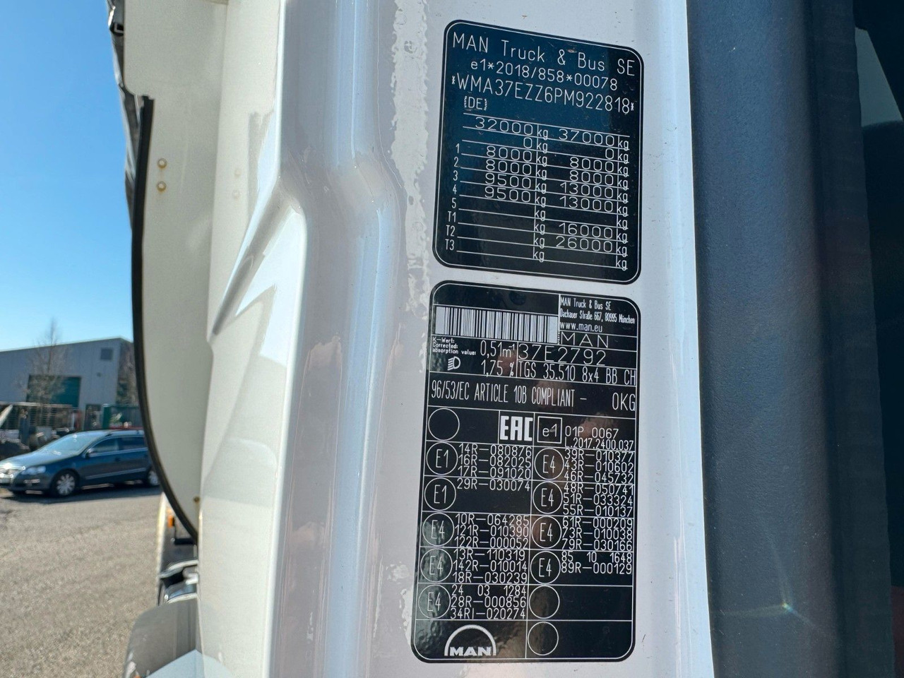 Lease a  MAN 35.510 TGS Meiller P430 Thermomulde Top Zustand! MAN 35.510 TGS Meiller P430 Thermomulde Top Zustand!: picture 15