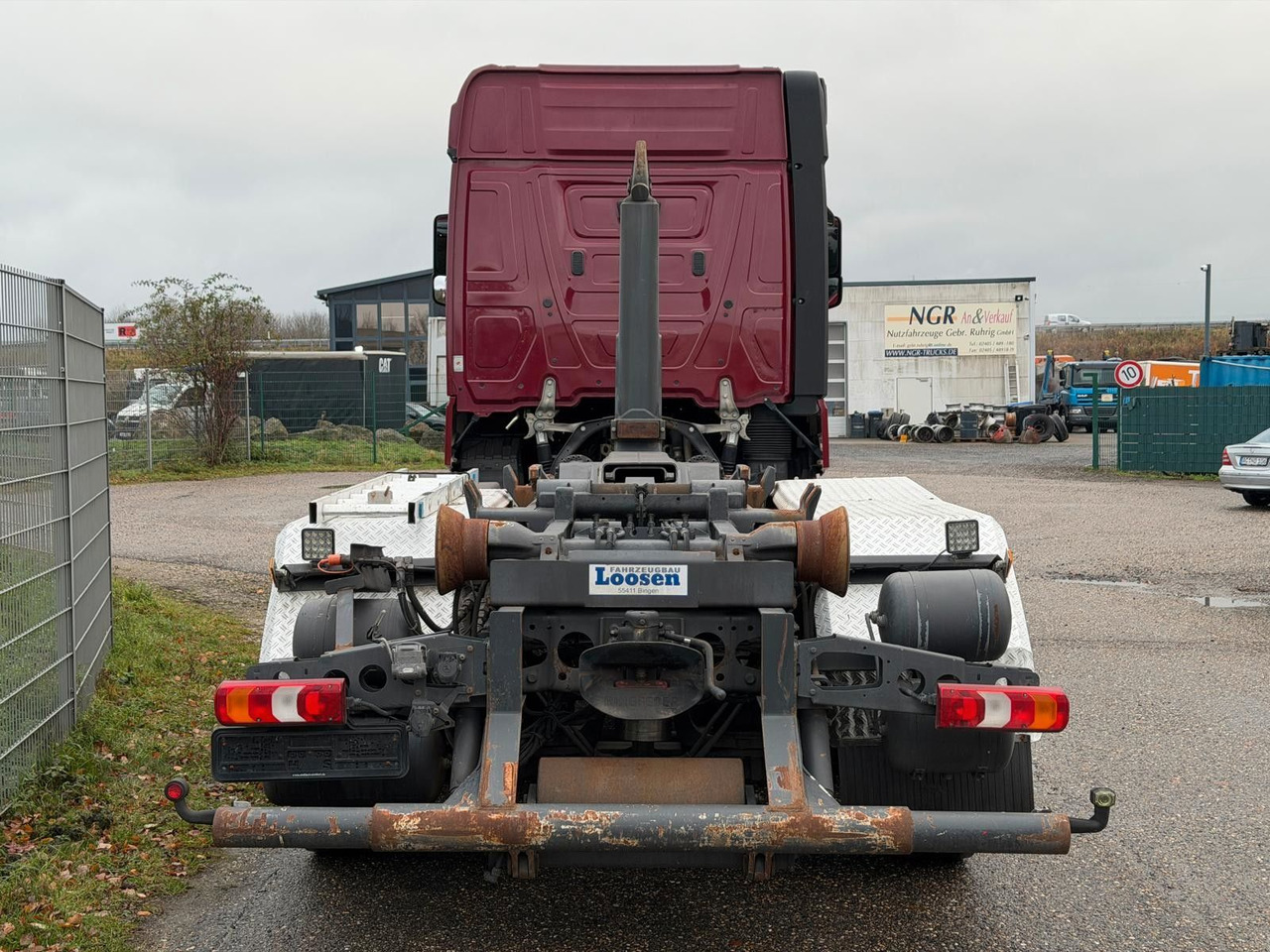 Meiller Abrollaufbau RK 20,65 Top Zustand - Hook lift truck: picture 1 Meiller Abrollaufbau RK 20,65 Top Zustand - Hook lift truck: picture 1