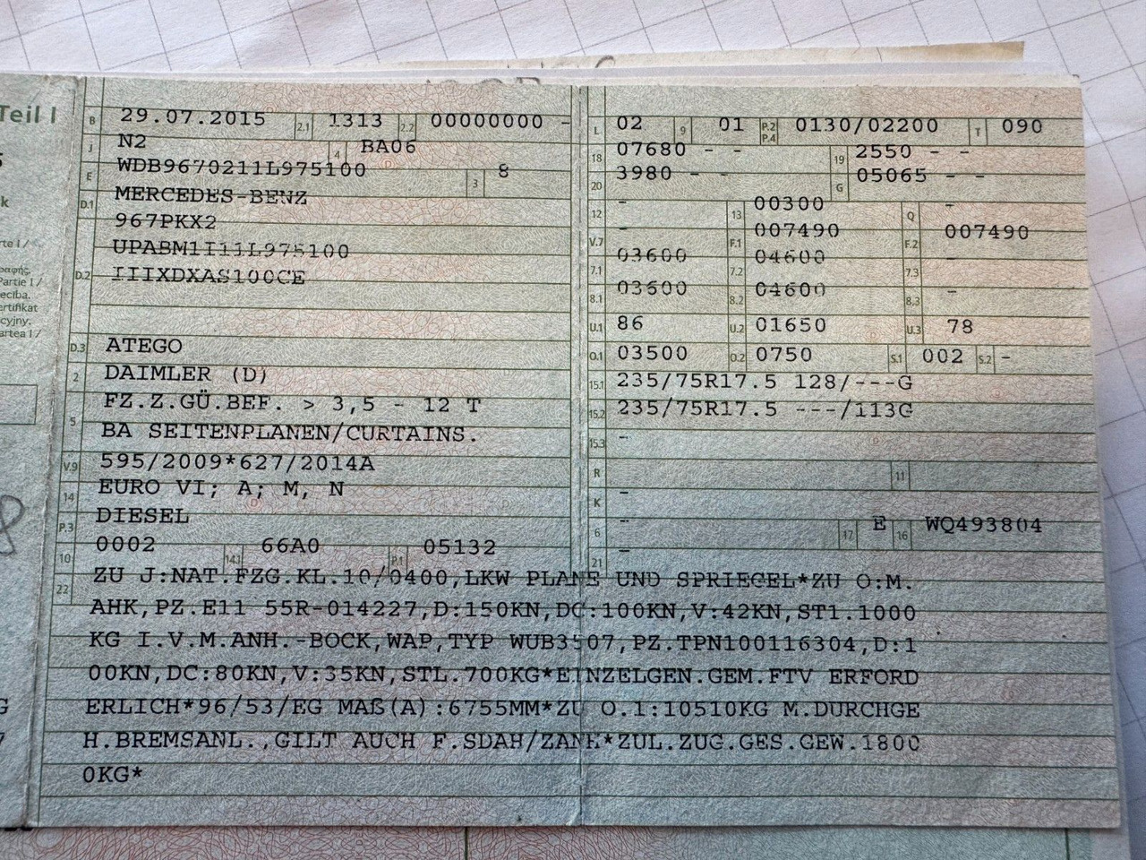 Mercedes-Benz 818 4X2 Pritsche & Plane & Tang Pritsche & Plane Mercedes-Benz 818 4X2 Pritsche & Plane & Tang Pritsche & Plane - Curtain side van: picture 2 Mercedes-Benz 818 4X2 Pritsche & Plane & Tang Pritsche & Plane Mercedes-Benz 818 4X2 Pritsche & Plane & Tang Pritsche & Plane - Curtain side van: picture 2