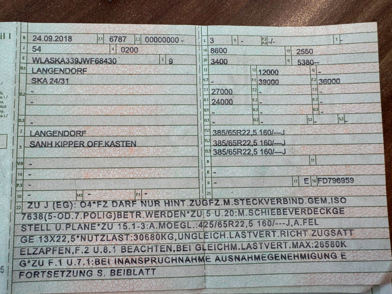 MAN 18.460 4X2 & Langendorf Stahl / Aluminium 24 kub - Tractor unit: picture 3 MAN 18.460 4X2 & Langendorf Stahl / Aluminium 24 kub - Tractor unit: picture 3