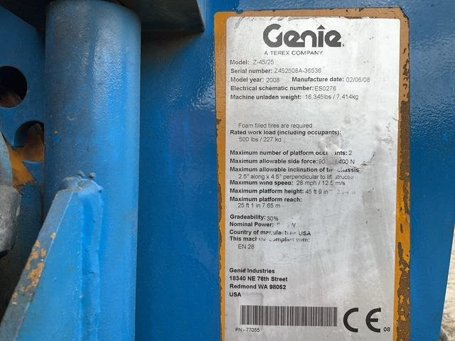 Genie Z45/25 - Articulated boom: picture 5 Genie Z45/25 - Articulated boom: picture 5