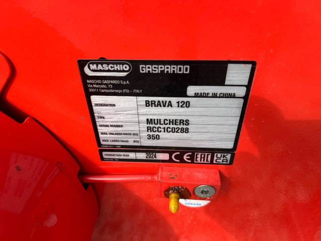 Flail mower Maschio Gaspardo Brava 120 3P Fix: picture 6