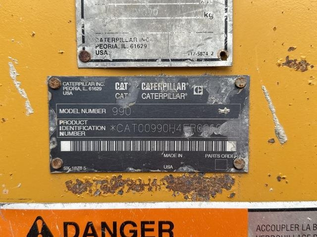 CAT 990 - Wheel loader: picture 5 CAT 990 - Wheel loader: picture 5