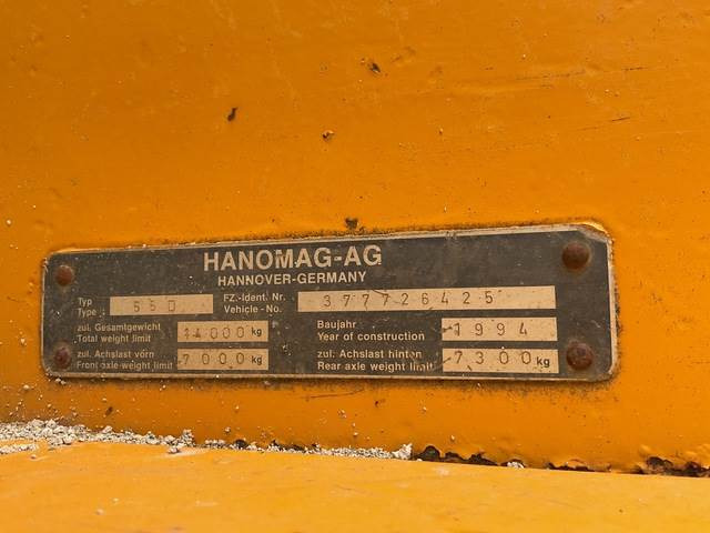 Hanomag 55D - Wheel loader: picture 5 Hanomag 55D - Wheel loader: picture 5