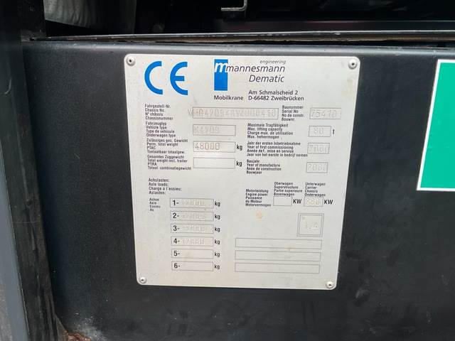 Terex Demag AC80-1 - All terrain crane: picture 5 Terex Demag AC80-1 - All terrain crane: picture 5