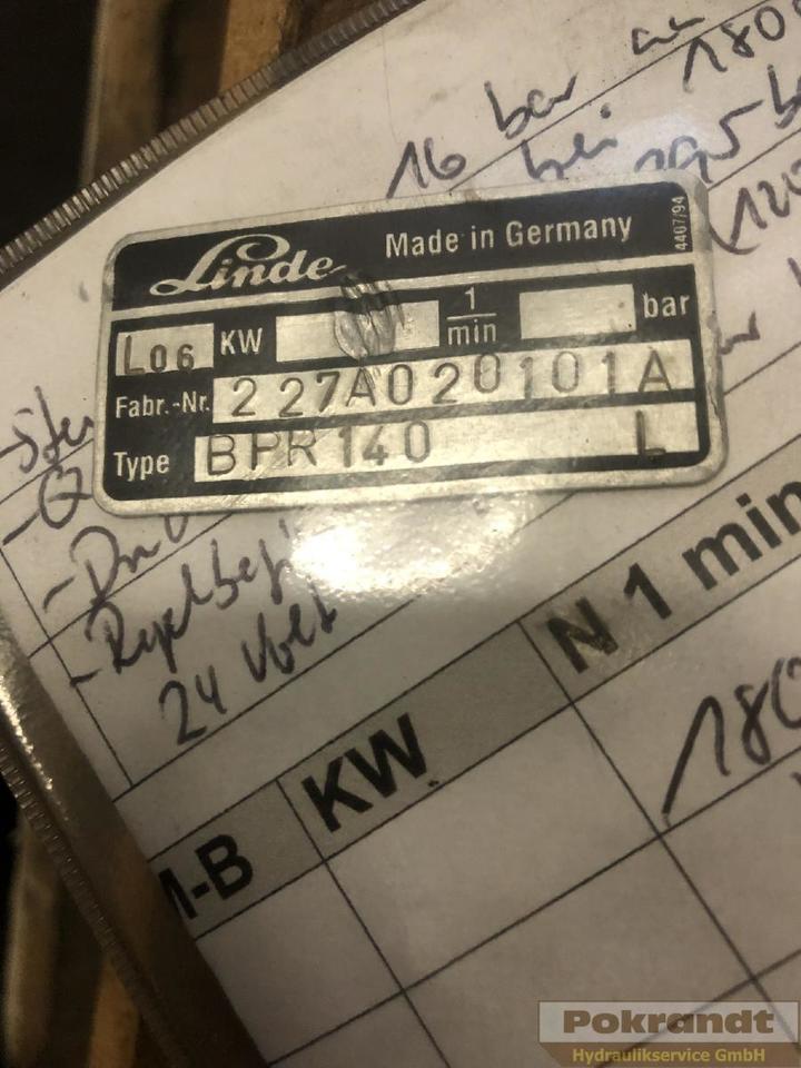 Linde BPR 140 - Hydraulic pump: picture 2 Linde BPR 140 - Hydraulic pump: picture 2