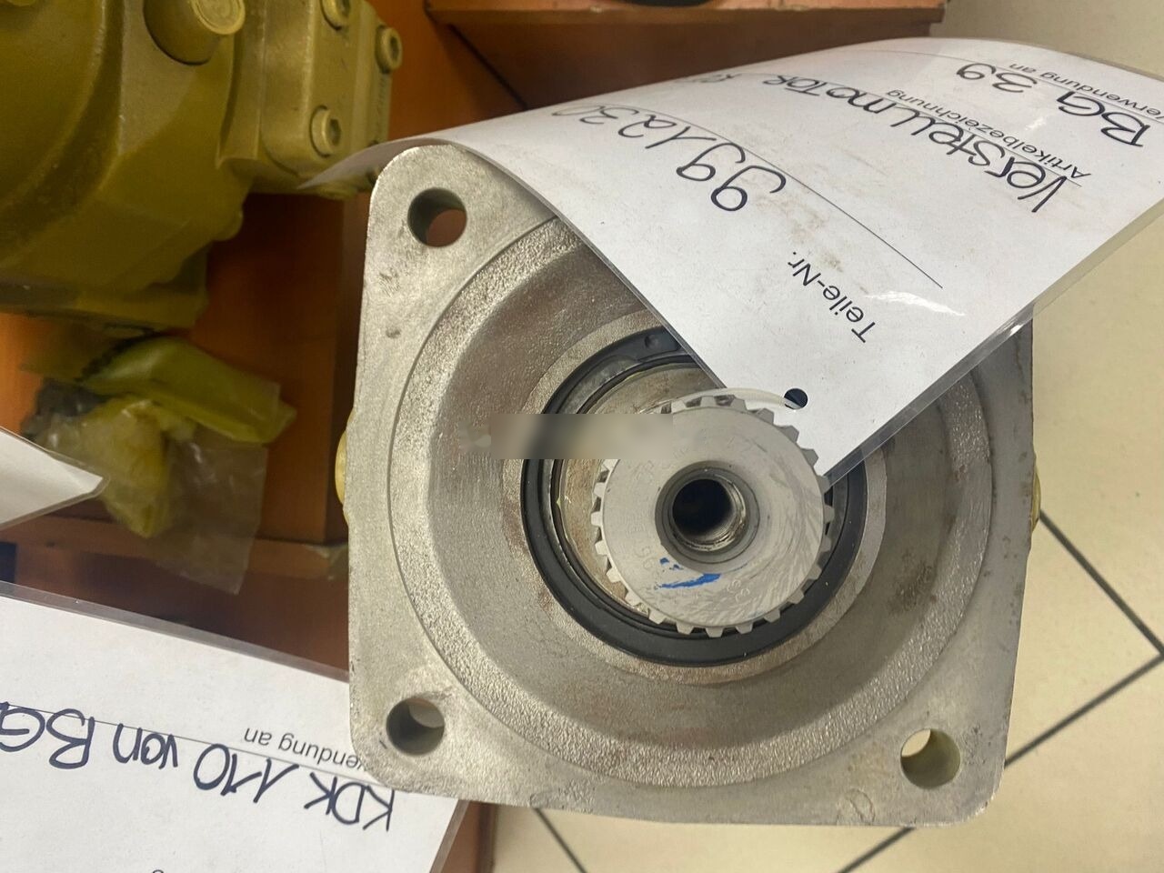 Rexroth KDK110 VON BGM, 35 R902170107  for pile driver - Hydraulic motor: picture 4 Rexroth KDK110 VON BGM, 35 R902170107  for pile driver - Hydraulic motor: picture 4