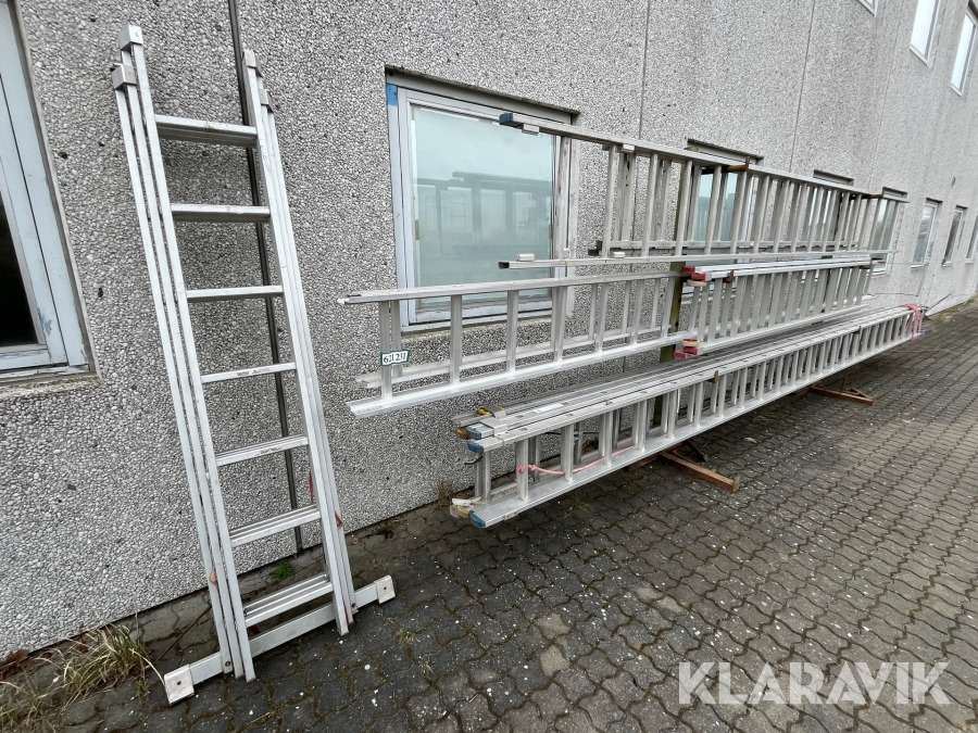 Tool/ Equipment Assorterede stiger - 7 styk: picture 1