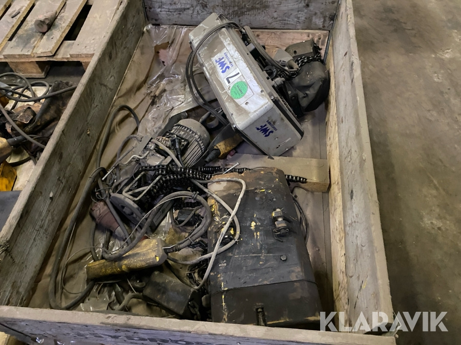 Diverse Kran SWF KRANTECHNIK 2000 kg inklusive defekt el træk spil fra Power craft - Loader crane: picture 3 Diverse Kran SWF KRANTECHNIK 2000 kg inklusive defekt el træk spil fra Power craft - Loader crane: picture 3