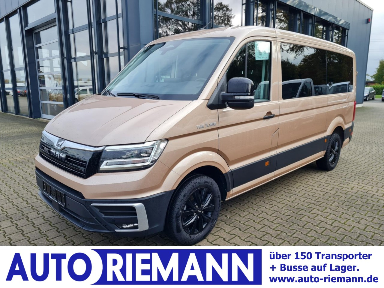 MAN Man TGE 3.180 TDi Kombi 9 Sitze ALU KAMERA LED LEDER Sonderumbau - Minibus, Passenger van: picture 1 MAN Man TGE 3.180 TDi Kombi 9 Sitze ALU KAMERA LED LEDER Sonderumbau - Minibus, Passenger van: picture 1