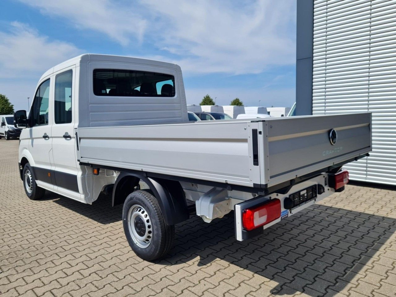 Flatbed van, Combi van Volkswagen Crafter 35 Doka TDI MR LED KLIMA TEMPOMAT: picture 6