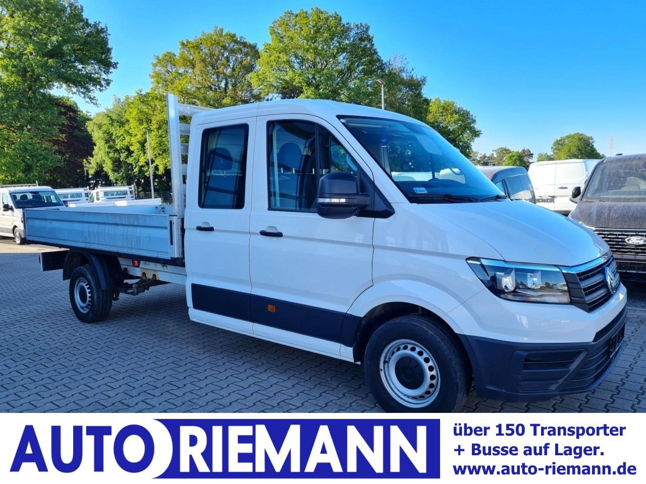 Volkswagen Crafter 35 Doka TDI lang AHK Klima - Flatbed van, Combi van: picture 1 Volkswagen Crafter 35 Doka TDI lang AHK Klima - Flatbed van, Combi van: picture 1