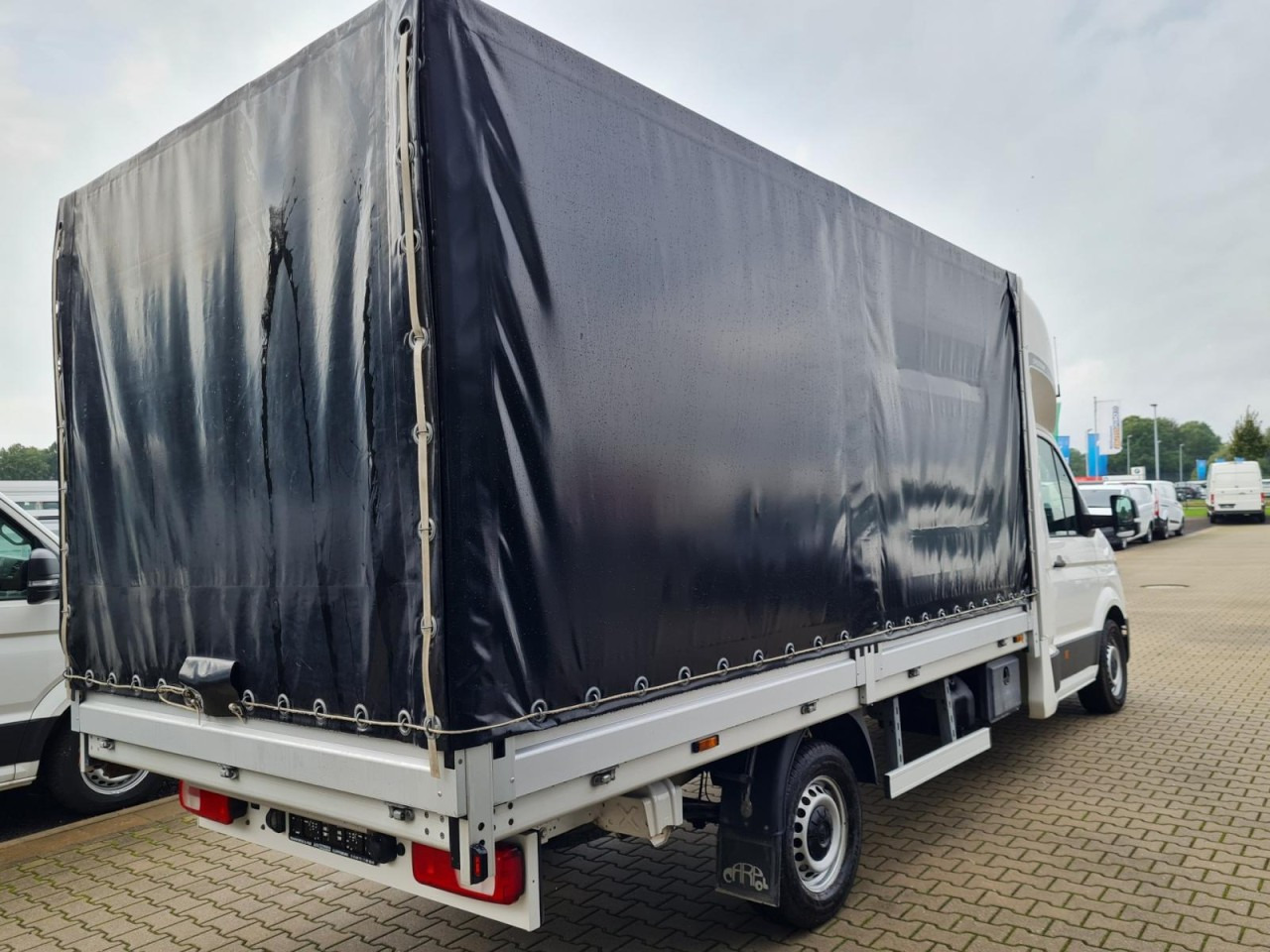 Volkswagen Crafter 35 Pritsche Schlafkabine LED TEMPOMAT - Curtain side van: picture 4 Volkswagen Crafter 35 Pritsche Schlafkabine LED TEMPOMAT - Curtain side van: picture 4