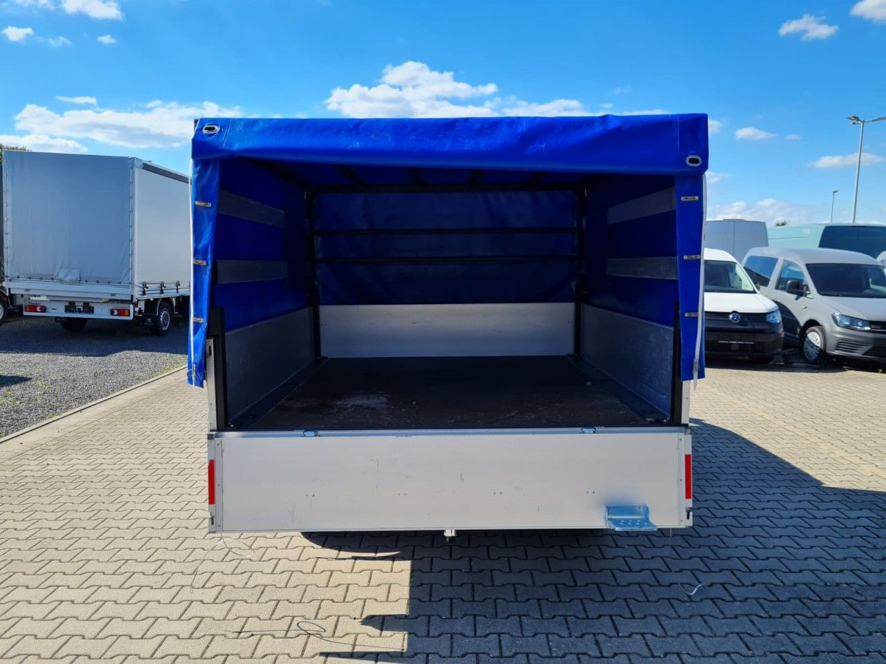 Curtain side van, Combi van Volkswagen T6.1 Doka Pritsche Plane 6-Sitze AHK KLIMA: picture 6
