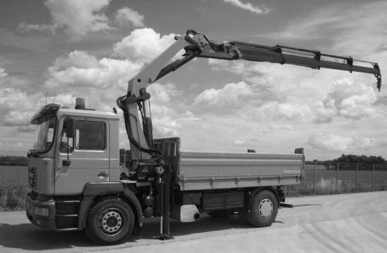 MAN 18.414 mit Palfinger PK 21000 – tipper truck / Kipper - Tipper, Crane truck: picture 1 MAN 18.414 mit Palfinger PK 21000 – tipper truck / Kipper - Tipper, Crane truck: picture 1