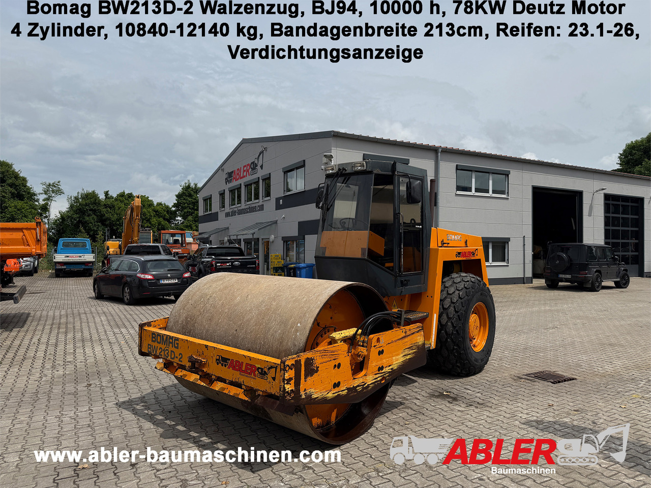 Bomag BW 213D-2 Walzenzug - Compactor: picture 1 Bomag BW 213D-2 Walzenzug - Compactor: picture 1