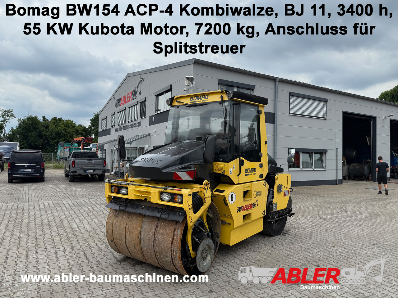 Bomag BW154 ACP-4 Kombiwalze - Compactor: picture 1 Bomag BW154 ACP-4 Kombiwalze - Compactor: picture 1