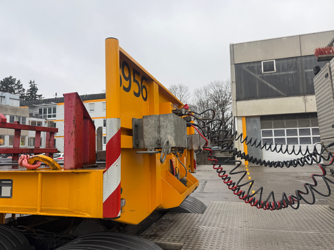 ES-GE 6 Achs Ballastauflieger 4x gelenkt 2x Lift - Dropside/ Flatbed semi-trailer: picture 5 ES-GE 6 Achs Ballastauflieger 4x gelenkt 2x Lift - Dropside/ Flatbed semi-trailer: picture 5