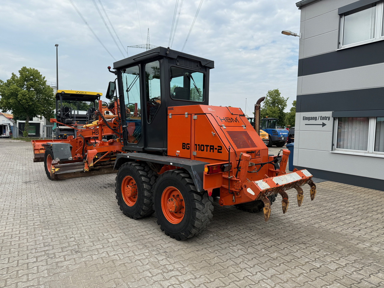 HBM Nobas BG110 TA 2 Grader mit Heckaufreißer GPS - Telescopic wheel loader: picture 5 HBM Nobas BG110 TA 2 Grader mit Heckaufreißer GPS - Telescopic wheel loader: picture 5