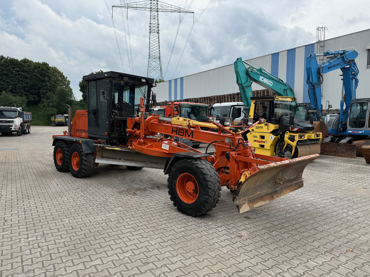 HBM Nobas BG110 TA 2 Grader mit Heckaufreißer GPS - Telescopic wheel loader: picture 3 HBM Nobas BG110 TA 2 Grader mit Heckaufreißer GPS - Telescopic wheel loader: picture 3