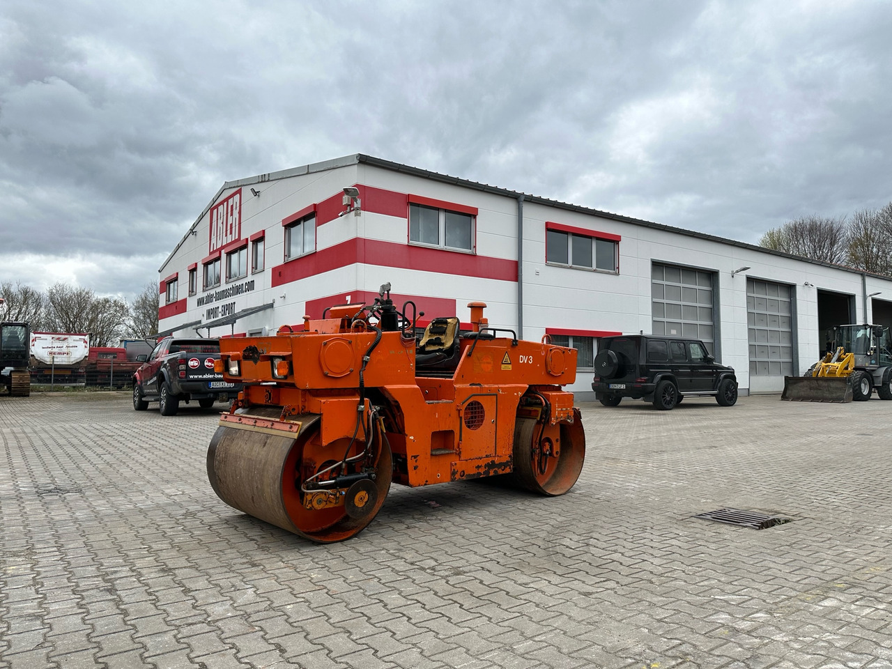 Hamm DV3 Tandemwalze - Road roller: picture 2 Hamm DV3 Tandemwalze - Road roller: picture 2