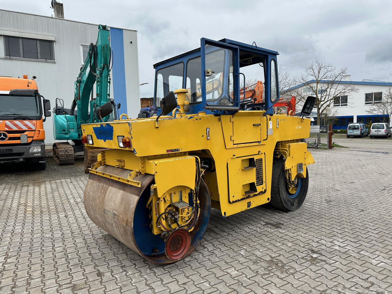 Hamm DV8K Kombiwalze - Combination roller: picture 3 Hamm DV8K Kombiwalze - Combination roller: picture 3