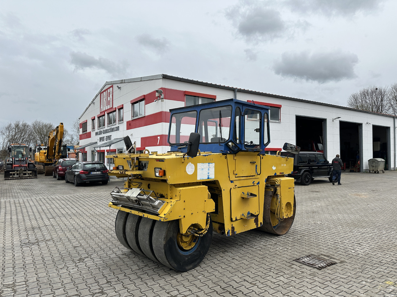 Hamm DV8K Kombiwalze - Combination roller: picture 1 Hamm DV8K Kombiwalze - Combination roller: picture 1