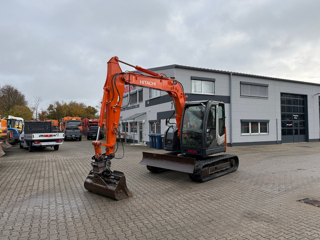 Hitachi ZX85 US-3 Kompaktbagger SW - Excavator: picture 2 Hitachi ZX85 US-3 Kompaktbagger SW - Excavator: picture 2