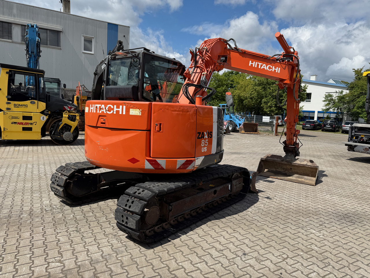 Hitachi ZX85 US-3 OFFSET Kompaktbagger MS08 - Excavator: picture 4 Hitachi ZX85 US-3 OFFSET Kompaktbagger MS08 - Excavator: picture 4