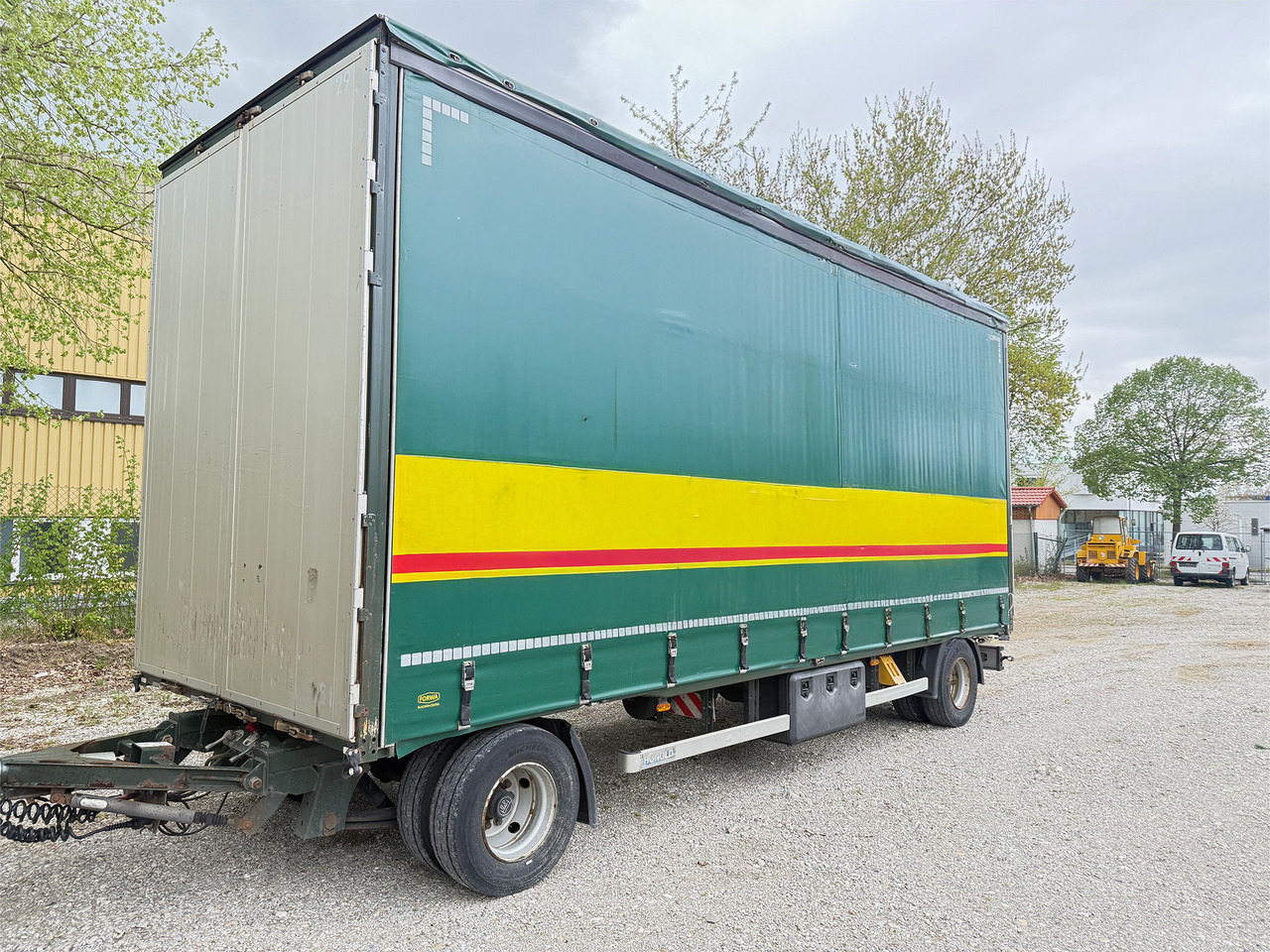 Honold HPA 18 Anhänger Durchladen! - Curtainsider trailer: picture 2 Honold HPA 18 Anhänger Durchladen! - Curtainsider trailer: picture 2