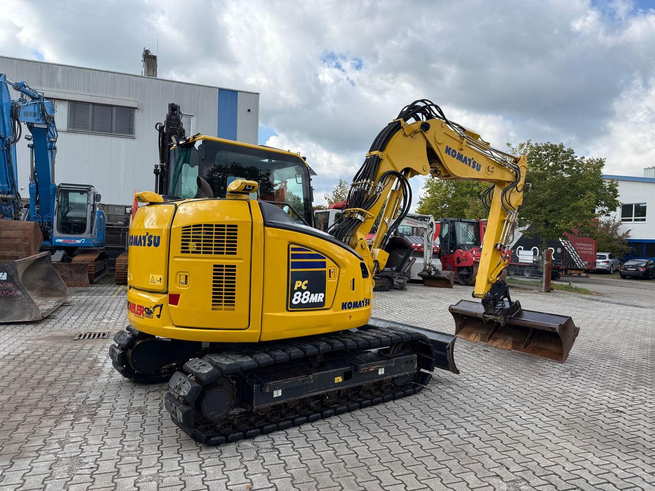 Komatsu PC88 MR-11E0 Kompaktbagger Verstellausleger Powertilt - Excavator: picture 4 Komatsu PC88 MR-11E0 Kompaktbagger Verstellausleger Powertilt - Excavator: picture 4