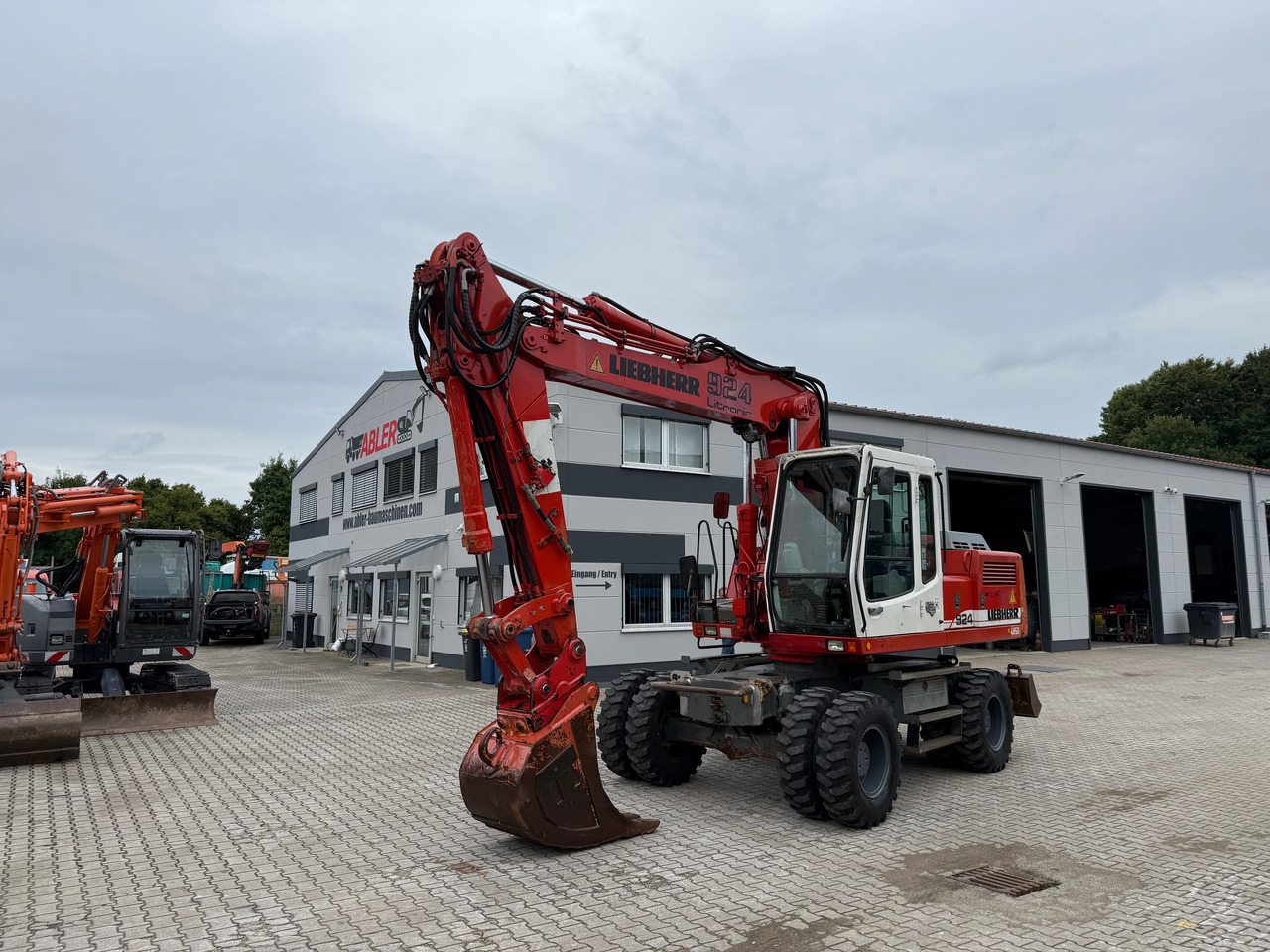 Liebherr A924 Litronic Mobilbagger MS21 + Klima - Excavator: picture 2 Liebherr A924 Litronic Mobilbagger MS21 + Klima - Excavator: picture 2