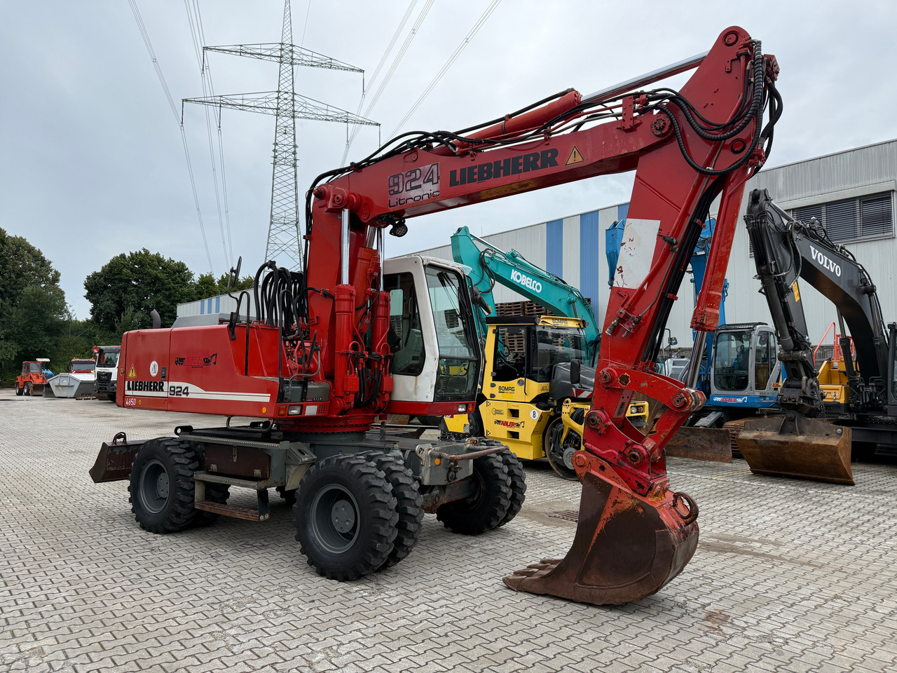 Liebherr A924 Litronic Mobilbagger MS21 + Klima - Excavator: picture 3 Liebherr A924 Litronic Mobilbagger MS21 + Klima - Excavator: picture 3