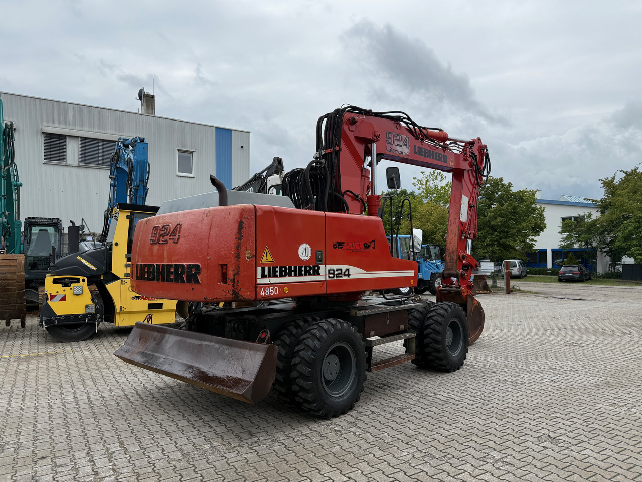 Liebherr A924 Litronic Mobilbagger MS21 + Klima - Excavator: picture 4 Liebherr A924 Litronic Mobilbagger MS21 + Klima - Excavator: picture 4