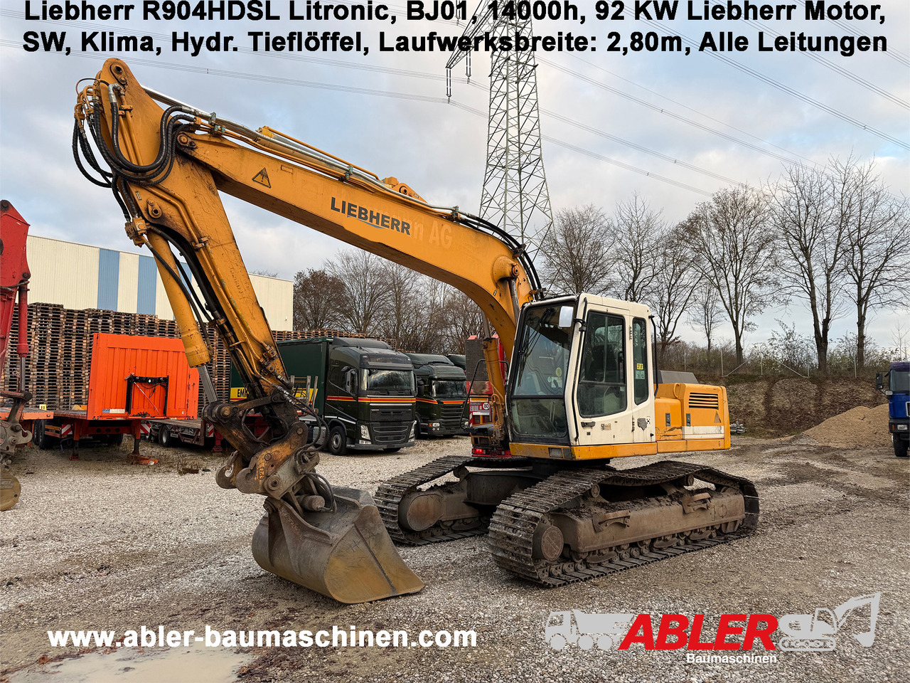 Liebherr R904 Kettenbagger Klima SW - Excavator: picture 1 Liebherr R904 Kettenbagger Klima SW - Excavator: picture 1