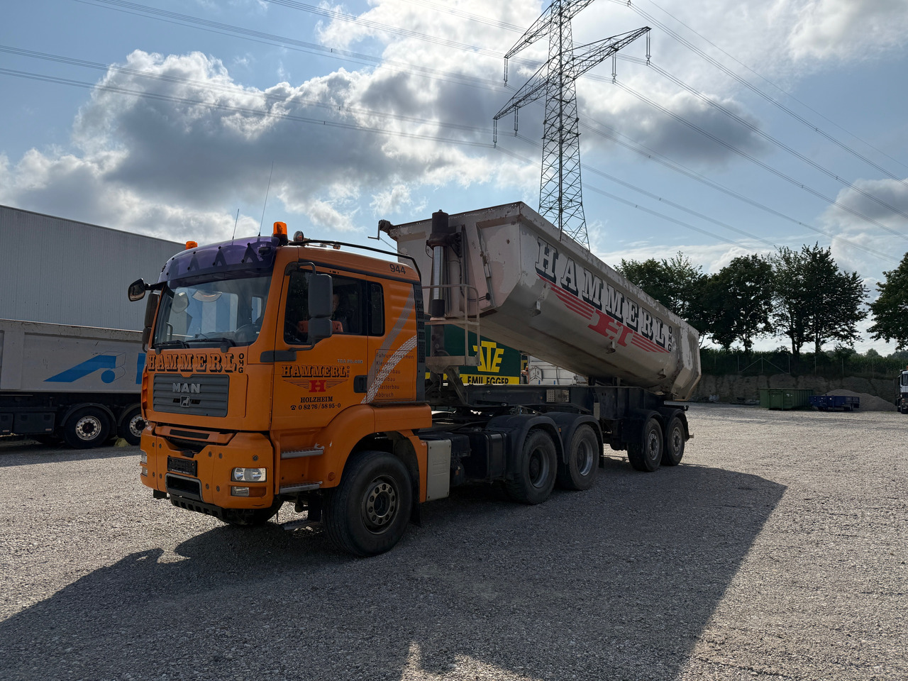 MAN TGA 26.480 6x4 SZM mit Kippauflieger - Tipper: picture 2 MAN TGA 26.480 6x4 SZM mit Kippauflieger - Tipper: picture 2