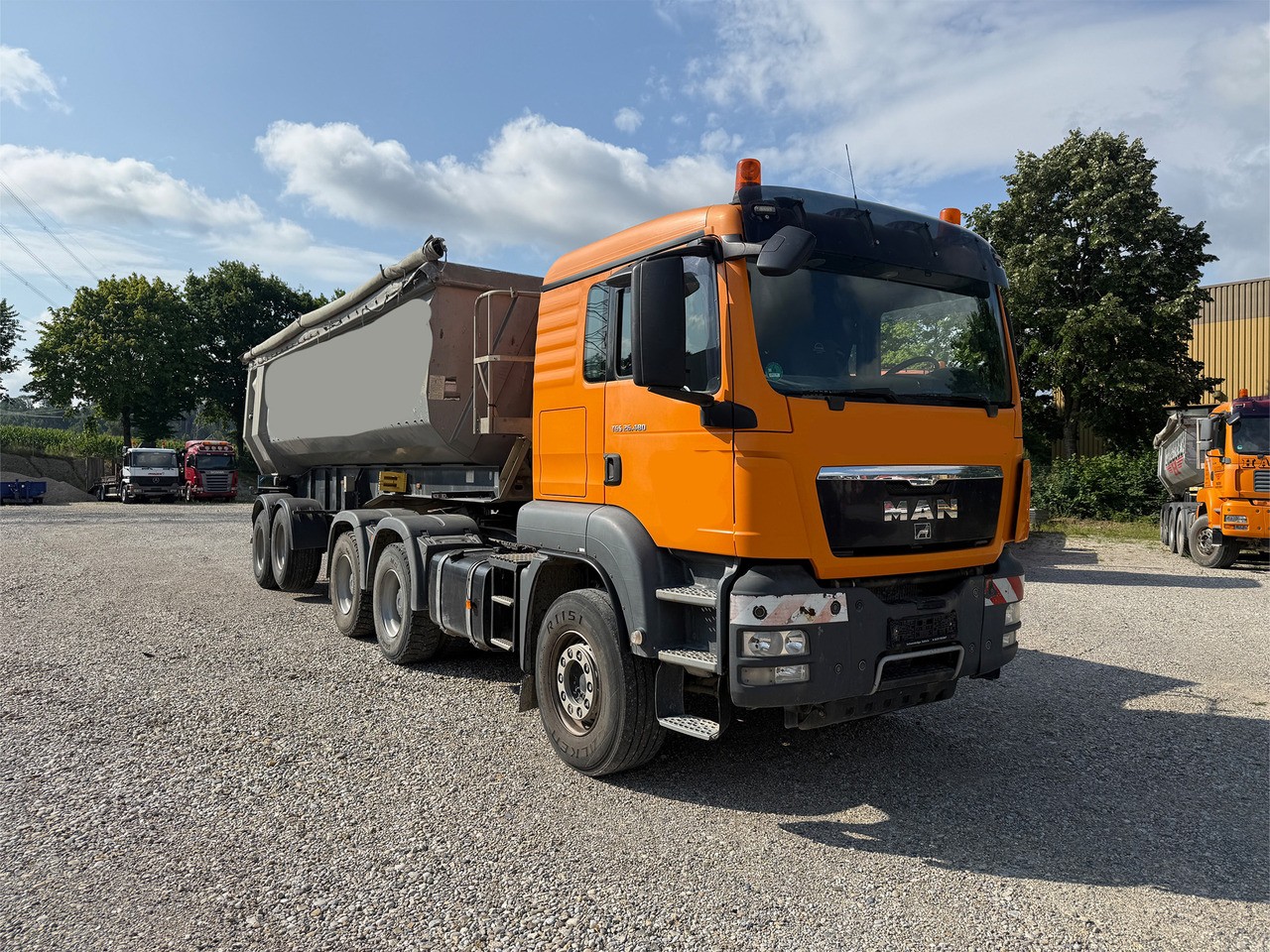 MAN TGS 26.480 SZM 6x4 mit Kippauflieger - Tipper: picture 4 MAN TGS 26.480 SZM 6x4 mit Kippauflieger - Tipper: picture 4