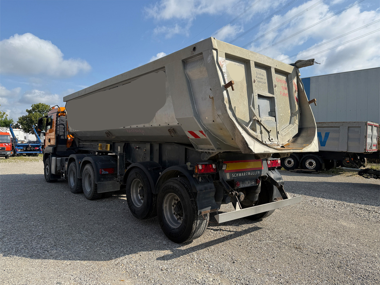 MAN TGS 26.480 SZM 6x4 mit Kippauflieger - Tipper: picture 5 MAN TGS 26.480 SZM 6x4 mit Kippauflieger - Tipper: picture 5
