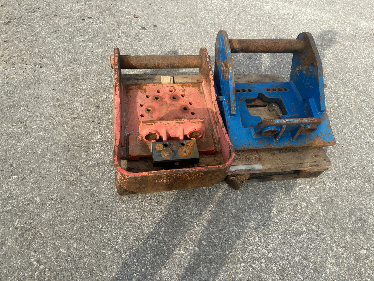 MS21/ MS 25 Anbauplatten Lehnhoff - Quick coupler: picture 1 MS21/ MS 25 Anbauplatten Lehnhoff - Quick coupler: picture 1