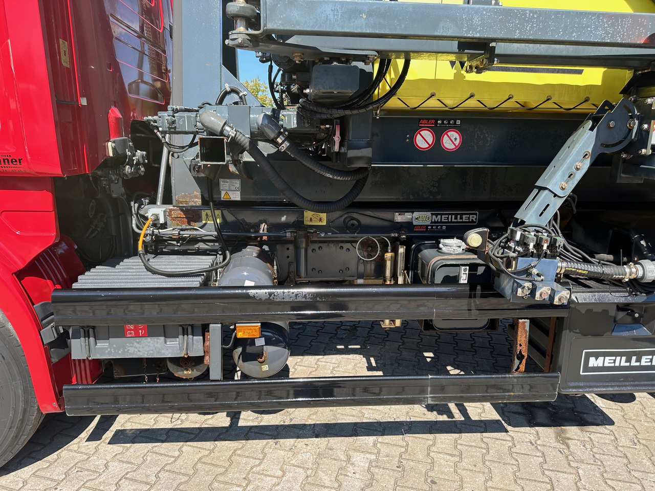Hook lift truck Scania R580 Abrollkipper V8 Mit Küpper Weisser Enteisungsgerät 45m: picture 7